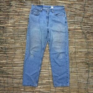 Levi's 550 Relaxed Fit Jeans Light Blue Denim‎ Size W34 L30